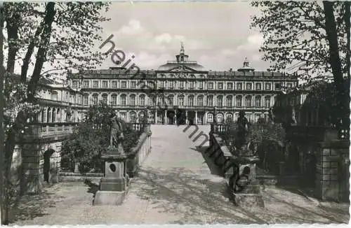 Rastatt - Schloss - Foto-Ansichtskarte - Verlag H. Merklinger Rastatt