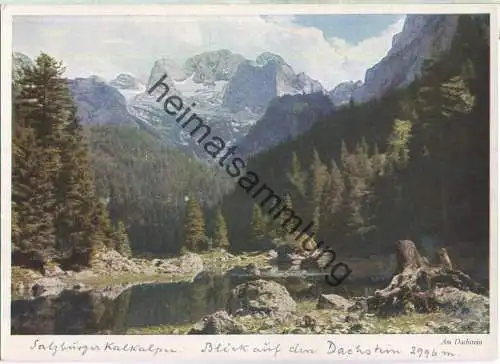 Dachstein - Foto Schlagenhaufer-Döring - Verlag Carl Werner Reichenbach