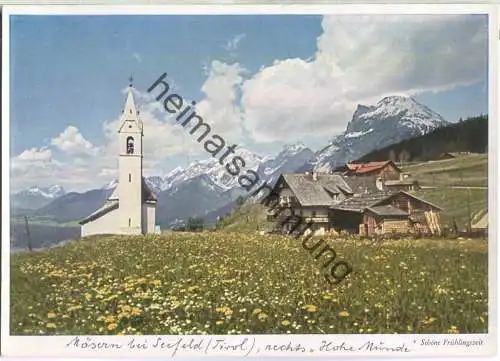 Mösern - Mieminger Berge - Foto H. Huber - Verlag Carl Werner Reichenbach