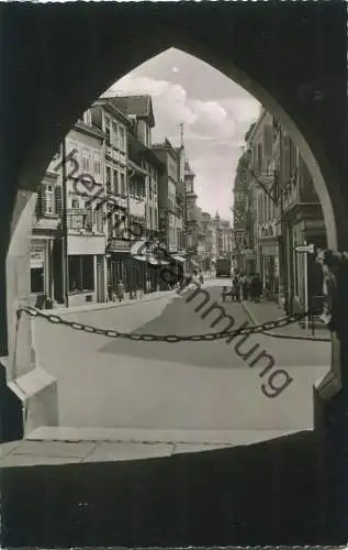 Lahr - Marktstrasse - Foto-AK - Verlag Schöning & Co Lübeck - ca. 50er Jahre