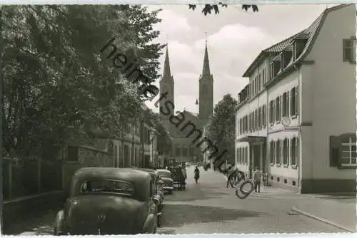 Lahr - Schillerstrasse - Bezirkssparkasse  - Verlag Schöning & Co Lübeck - ca. 50er Jahre