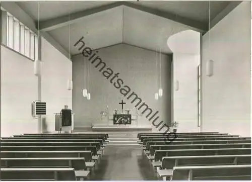 Lahr - Friedenskirche - Foto-Ansichtskarte - Verlag Keller & Burkardt München - ca. 50er Jahre