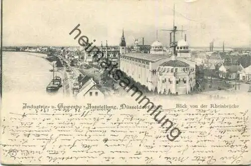 Düsseldorf - Industrie- und Gewerbeausstellung 1902 - gel. 1903