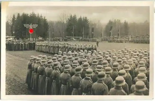 Fliegerhorst Kaufbeuren - Vereidigung - Foto-Ansichtskarte - Verlag Photohaus Kutter Kaufbeuren