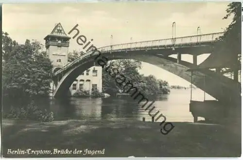 Berlin-Treptow - Brücke der Jugend - Foto-Ansichtskarte - Verlag H. Sander Berlin