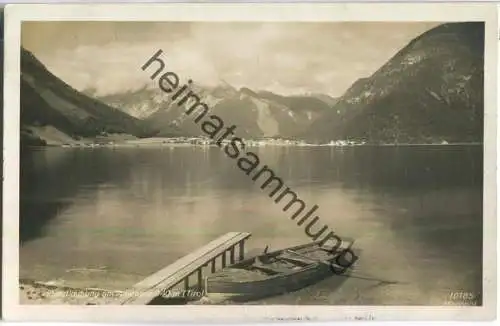 Gewitterstimmung am Achensee - Foto-Ansichtskarte - Verlag Schöllhorn Innsbruck