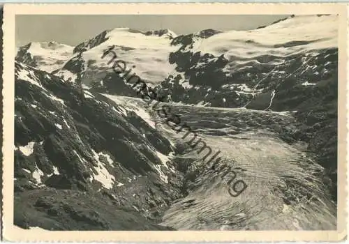 Karlsruherhütte am grossen Gurgler-Gletscher - Foto-Ansichtskarte - Verlag Lohmann & Aretz Ober-Gurgl