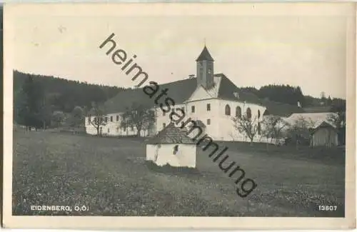 Eidenberg - Kirche - Foto-Ansichtskarte - Verlag Anton Weixelbaumer Eidenberg