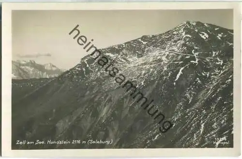 Zell am See - Hundstein - Foto-Ansichtskarte - Verlag Monopol Schöllhorn Innsbruck
