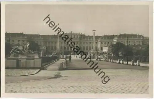 Wien - Lustschloss Schönbrunn - Foto-Ansichtskarte - Verlag Postkarten Industrie AG Wien