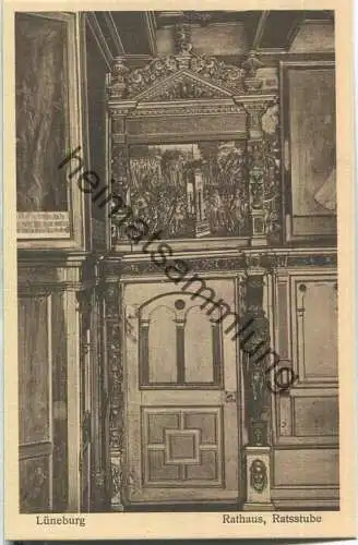 Lüneburg - Rathaus - Ratsstube - Verlag Heinr. Everding Lüneburg