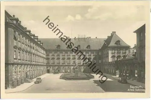 Bayreuth - Altes Schloss - Foto-Ansichtskarte - Verlag Trinks & Co. Leipzig