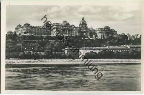 Budapest - Königliche Burg - Foto-Ansichtskarte