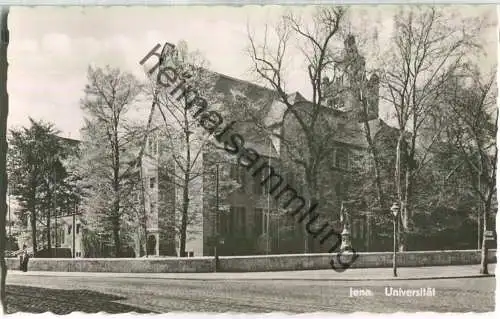 Jena - Universität - Foto-Ansichtskarte - Verlag Schincke KG Zeitz 60er Jahre