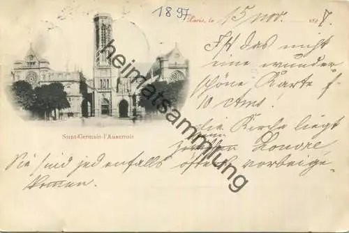 Paris - Saint Germain - l Auxerrois - gel. 1897