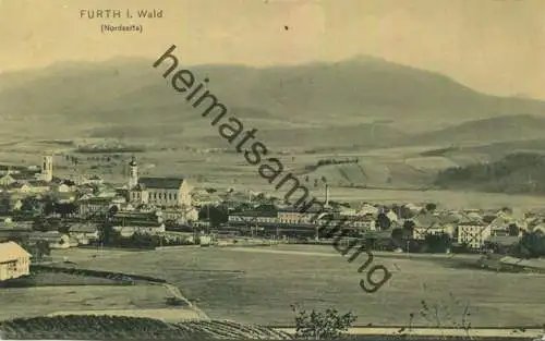Furth im Wald - Nordseite - Verlag Max Wagner Furth i. W. gel. 1908