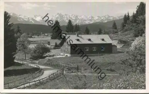 Immenstadt - Gnadenberg - Schullandheim - Foto-AK - Verlag Fotohaus Hipp Immenstadt gel. 1955