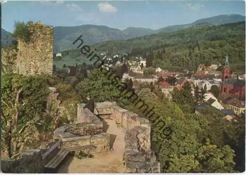 Badenweiler - Blick von der Burgruine - Verlag Verlag Gebr. Metz Tübingen