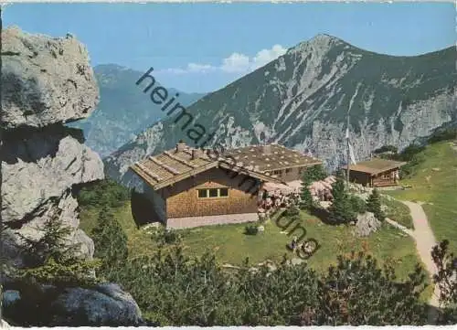 Predigtstuhlbahn Bad Reichenhall - Rasthaus Schlegelmulde am Predigtstuhl - Verlag Ernst Baumann Bad Reichenhall