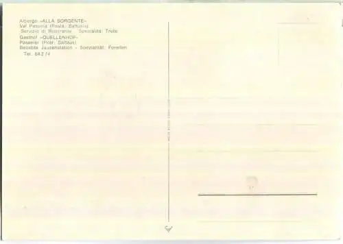 Albergo Alla Sorgente - Gasthof Quellenhof - Passeier - Saltaus