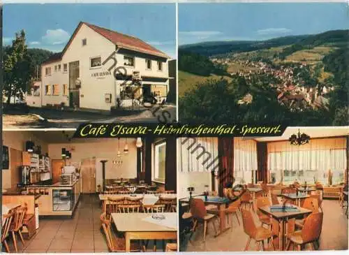 Heimbuchenthal - Cafe Elsava Besitzer Familie Spieler - Verlag Siegfried Würzberger Uissigheim