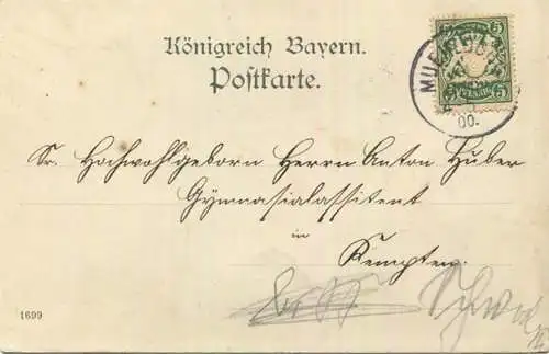 Mühldorf am Inn - Pferdewagen - Verlag D. Geiger Mühldorf gel. 1900