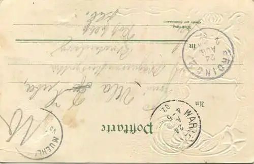Mühldorf am Inn - Wappen - Verlag Adolf Dachs Mühlberg - gel. 1902