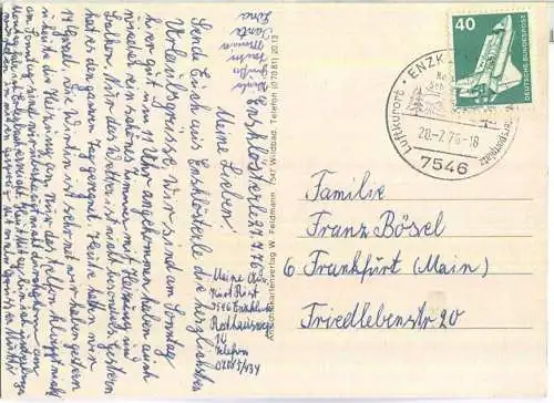 Enzklösterle - Verlag W. Feldmann Wildbad