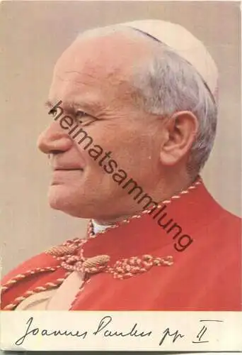 Papst Joannes Paulus II