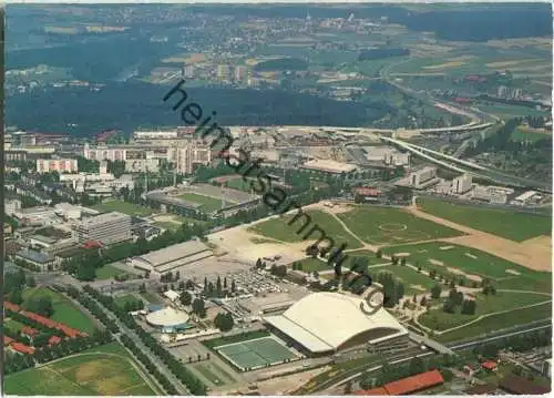 Bern - Wankdorfquartier - Fussballstadion und Kunsteisbahn - Edition Photoglob AG Zürich 70er Jahre