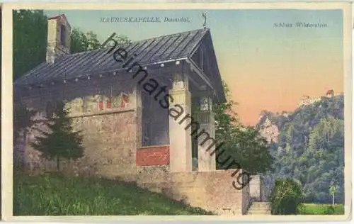 Mauruskapelle - Donautal - Schloss Wildenstein - Verlag H. Sting Tübingen
