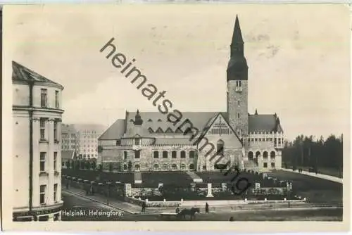 Helsinki - Helsingfors -Foto-Ansichtskarte