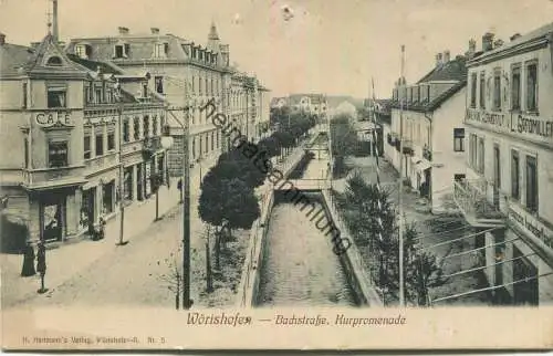 Wörishofen - Bachstrasse - Kurpromenade - Verlag K. Hartmann Wörishofen