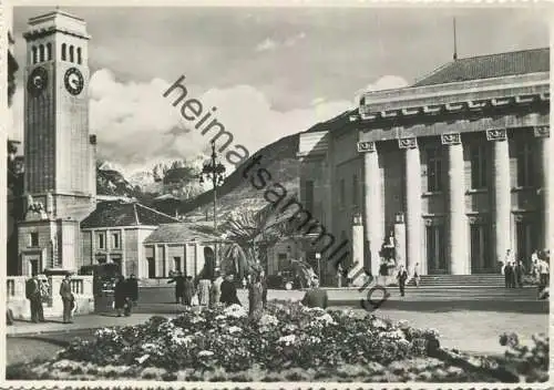 Stazione di Bolzano - Bozen Bahnhof - Foto-AK Grossformat - Verlag J. F. Amonn Bolzano Nr. 38706