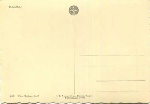 Bolzano - Foto-AK Grossformat - Photo Wolfram Knoll - Verlag J. F. Amonn Bolzano Nr. 30933