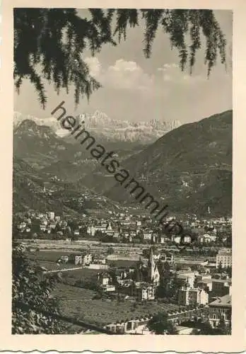 Gries-Bolzano verso il Catinaccio - Foto-AK Grossformat - Photo Wolfram Knoll - Verlag J. F. Amonn Bolzano Nr. 31096