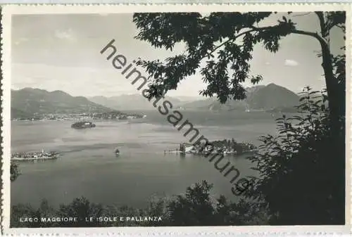 Lago Maggiore - Le Isole e Pallanza - Foto-Ansichtskarte