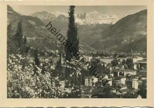 Gries-Bolzano verso il Catinaccio - Foto-AK Grossformat - Photo Wolfram Knoll - Verlag J. F. Amonn Bolzano Nr. 33730
