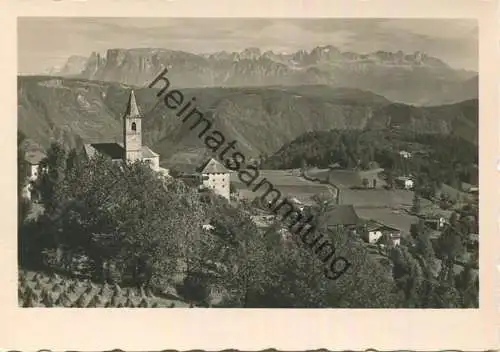 Jenesien - S. Genesio presso Bolzano - Foto-AK Grossformat - Photo Wolfram Knoll - Verlag J. F. Amonn Bolzano Nr. 36176