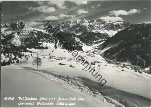 Val Gardena - Selva Wolkenstein - Foto-Ansichtskarte - Verlag Ghedina Cortina