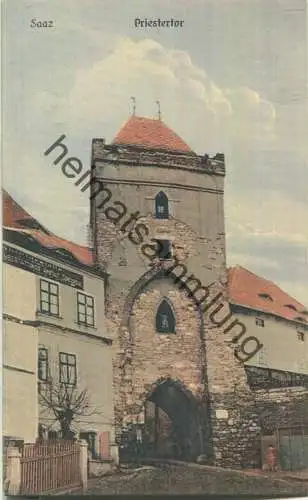 Saaz - Priestertor - Verlag J. Wara Saaz 1911