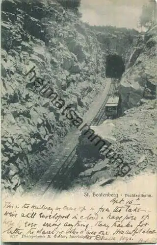 Beatenberg - Drahtseilbahn - Verlag R. Gabler Interlaken