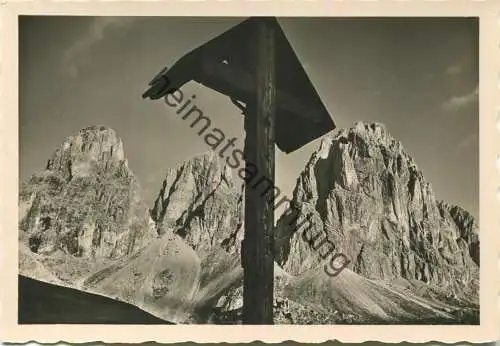 Gruppo del Sassolungo - Foto-AK Grossformat - Photo Wolfram Knoll - Verlag J. F. Amonn Bolzano Nr. 35588