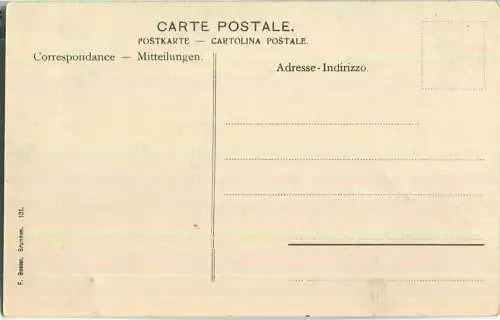 Das Rütli - die ersten zwei Strophen des Rütliliedes von Franz Josef Greith - Verlag F. Beeler Brunnen