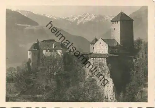 Castel Tirolo presso Merano - Foto-AK Grossformat - Photo Wolfram Knoll - Verlag J. F. Amonn Bolzano Nr. 33738