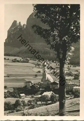 Fie allo Sciliar - Völs am Schlern - Foto-AK Grossformat - Verlag J. F. Amonn Bolzano Nr. 36233