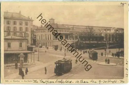Geneve - La Gare - Strassenbahn