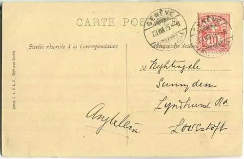 Geneve - La Gare - Strassenbahn