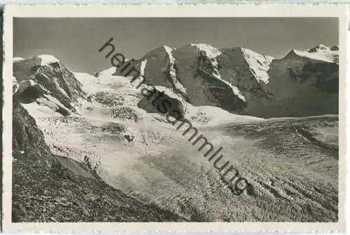 Palü und Persgletscher - Foto-Ansichtskarte - Edizione Alfredo Finzi Lugano