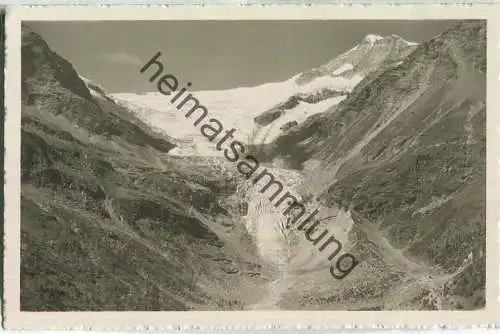 Palügletscher - Foto-Ansichtskarte - Edizione Alfredo Finzi Lugano 20er Jahre